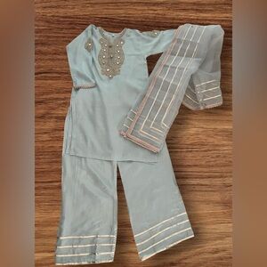 Elegant Embroidered Suit